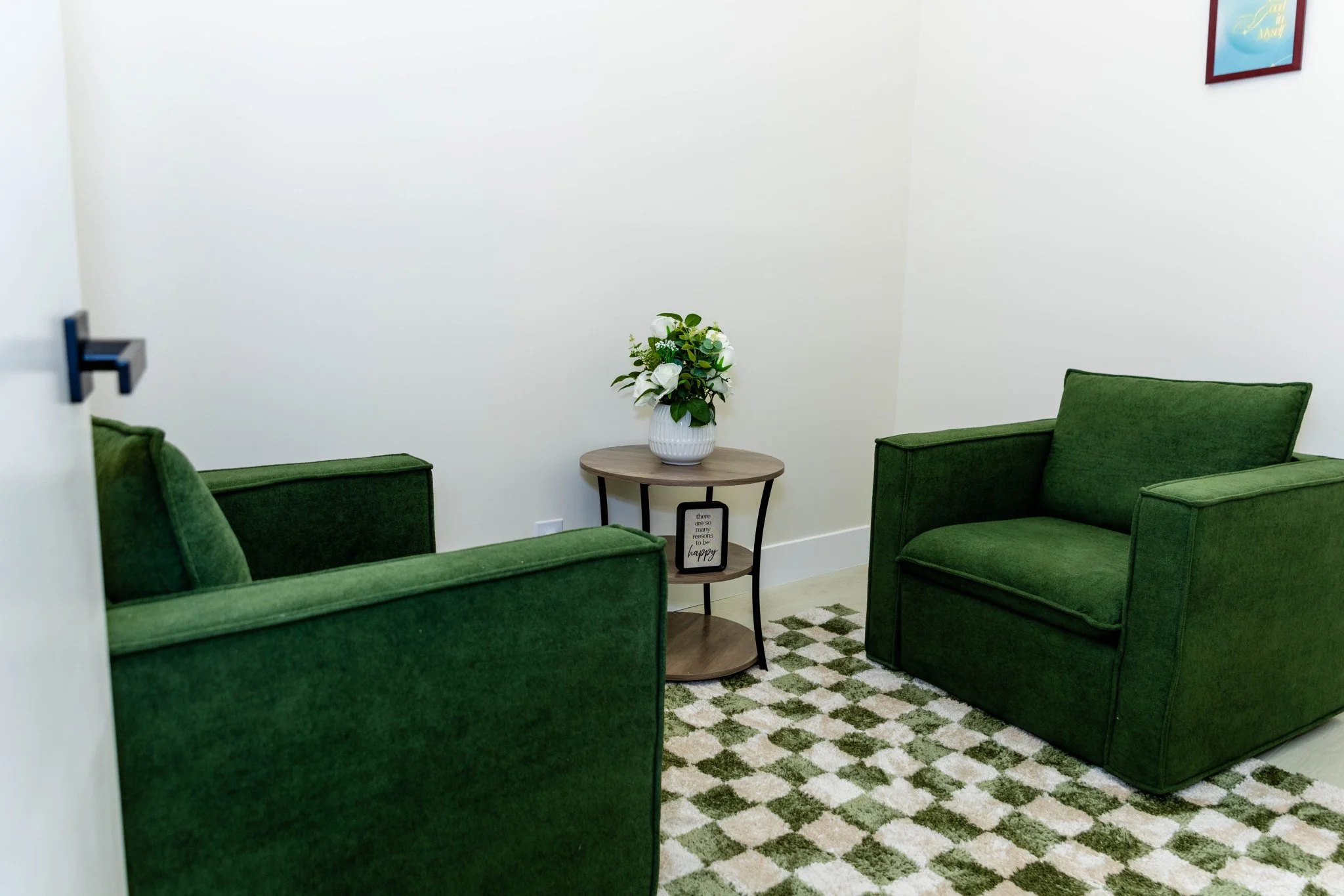 Psychiatrist in North Hills, CA – therapy session in a calm counseling office at Uriel Behavioral Wellness